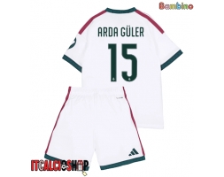 Real Madrid Arda Guler #15 Prima Maglia Bambino 2026-27 Manica Corta (+ Pantaloni corti)